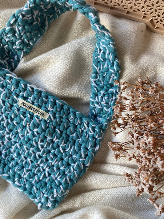 sac à main en gros fil, sac à bandoulière, sac à main, article au crochet fait à la main