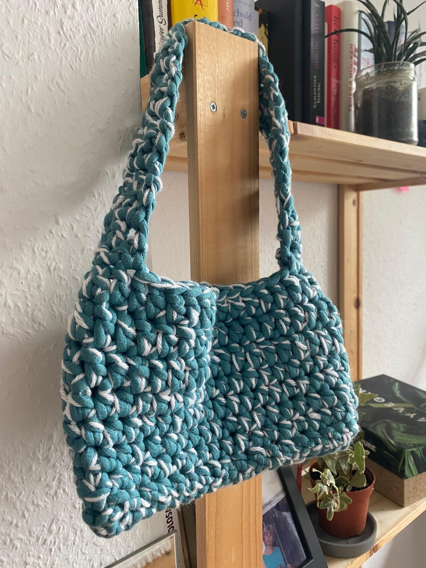 sac à main en gros fil, sac à bandoulière, sac à main, article au crochet fait à la main